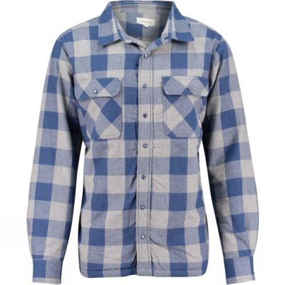 Camisa Ayacucho Insulated Flannel Hombre - Azules - Chile BDV617045